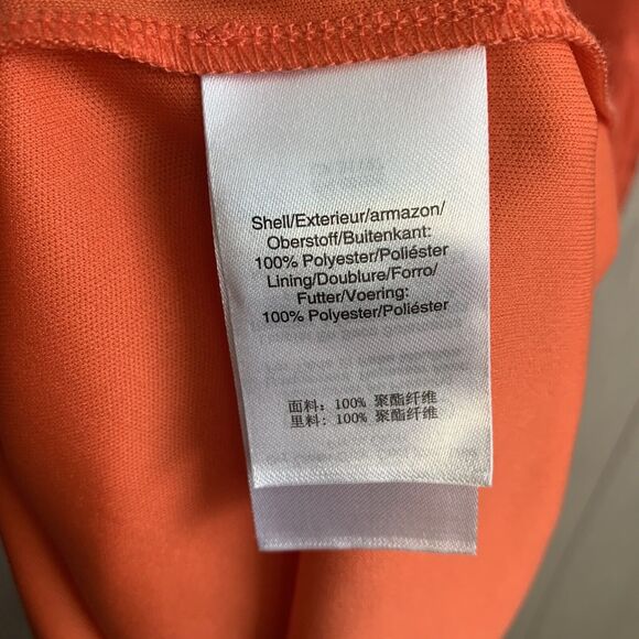 DKNY Orange Midi Sleeveless Dress Size 4 NWT - Picture 6 of 6